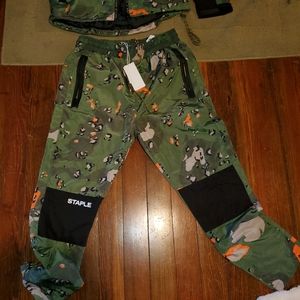 Staple pigeon  wind breaker pants